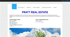 Desktop Screenshot of prattrealestate.net